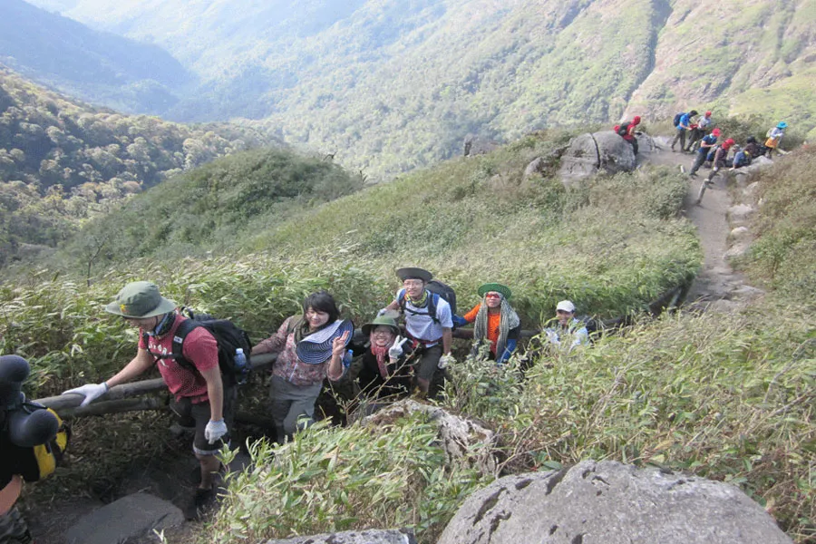 Từ tháng 9 đến tháng 12 được xem là giai đoạn lý tưởng nhất để trekking Fansipan